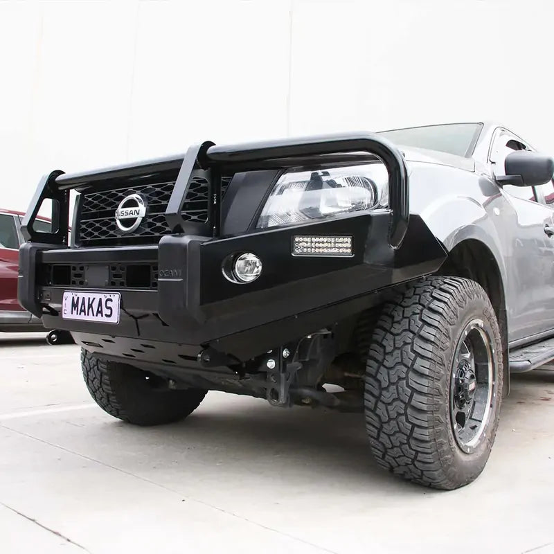 OCAM Deluxe Steel Bull Bar for Nissan Navara NP300 03/2021+, Winch Compatible