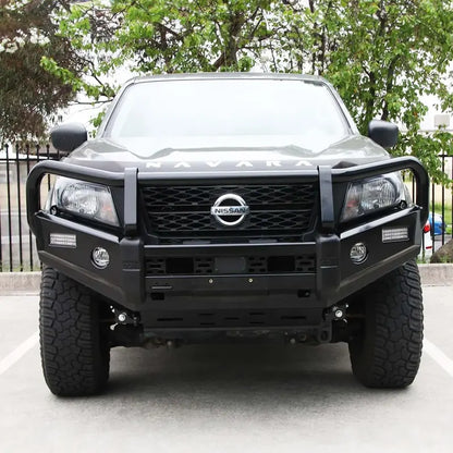 OCAM Deluxe Steel Bull Bar for Nissan Navara NP300 03/2021+, Winch Compatible