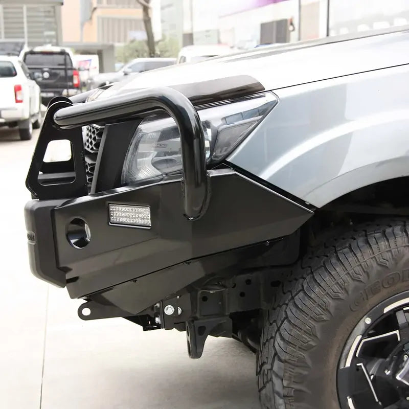 OCAM Deluxe Steel Bull Bar for Nissan Navara NP300 03/2021+, Winch Compatible