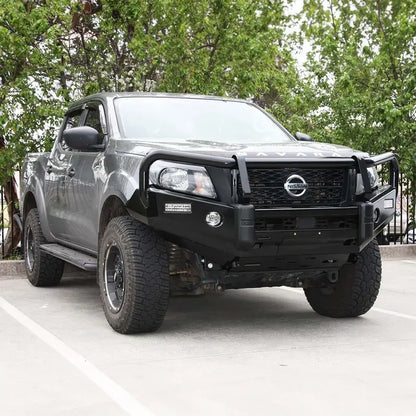 OCAM Deluxe Steel Bull Bar for Nissan Navara NP300 03/2021+, Winch Compatible