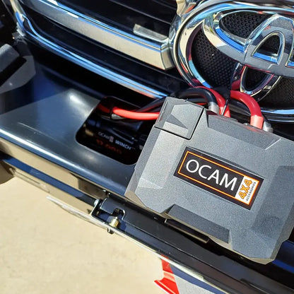 OCAM Deluxe Steel Bull Bar For Toyota Hilux N80 2015-09/2018, Winch Compatible