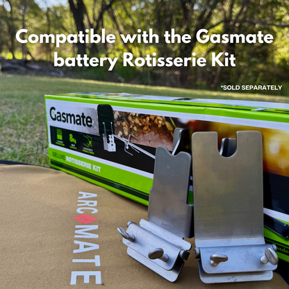 ArcMate™ BBQ Rotisserie Brackets (only)