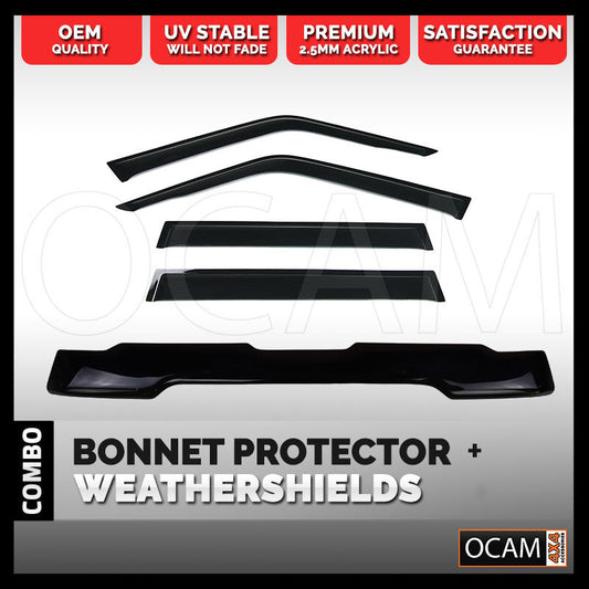 Bonnet Protector, Weathershields For Toyota Landcruiser 70 76 79 Series 11/2023-Current