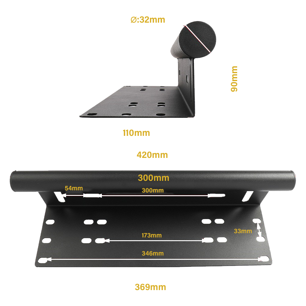 Onyx Onyx Mounting Brackets Flat Single Mount