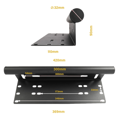 Onyx Onyx Mounting Brackets Flat Single Mount