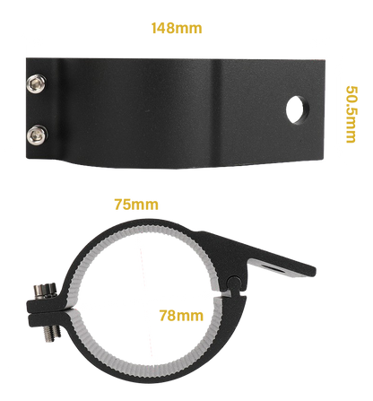 Onyx Onyx Mounting Brackets 75-78mm
