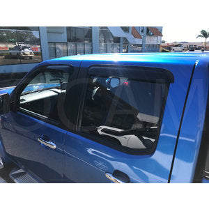 Premium Weathershields for Mazda BT50 & Ford Ranger 2006-2011 Window Door Visors