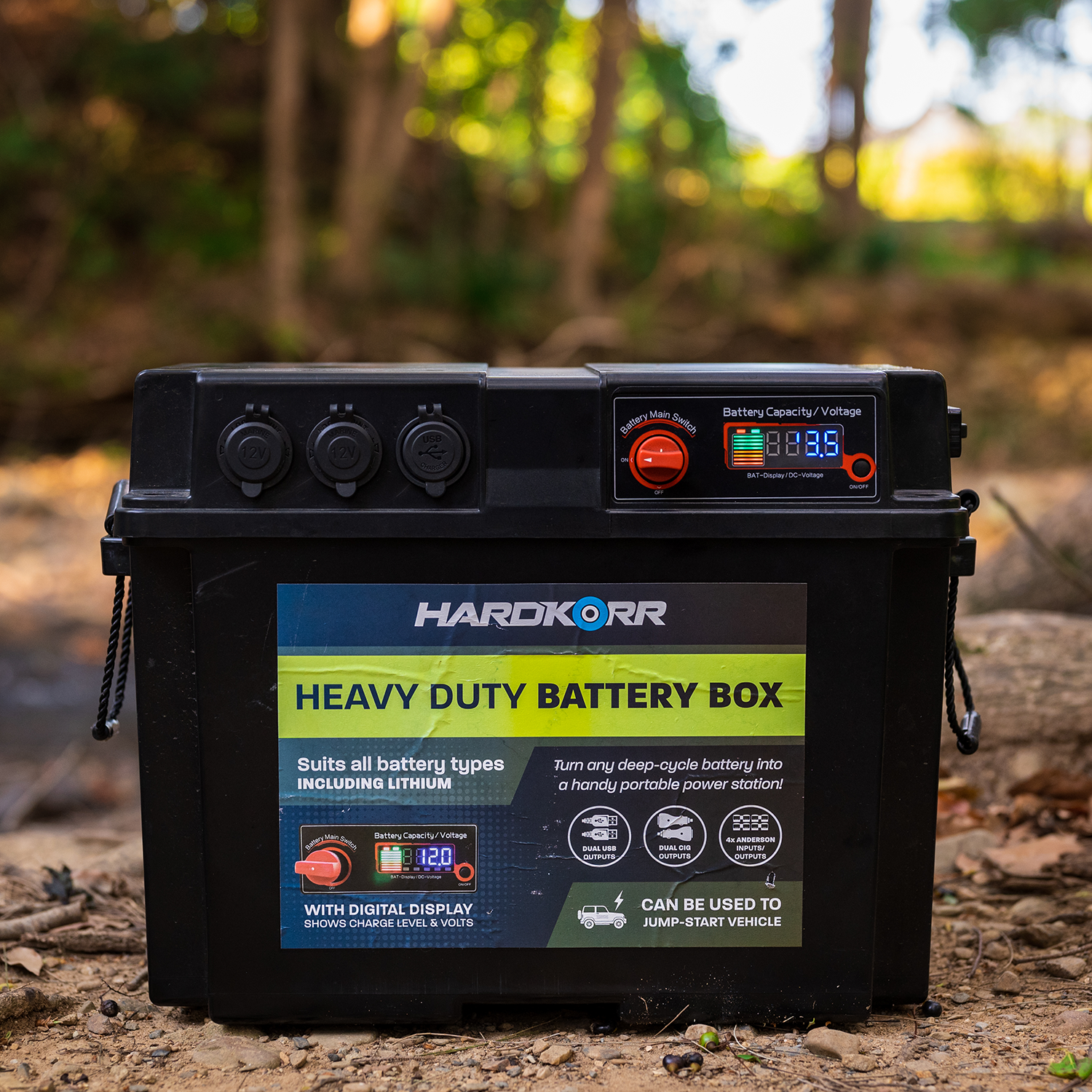 Hardkorr HEAVY DUTY BATTERY BOX