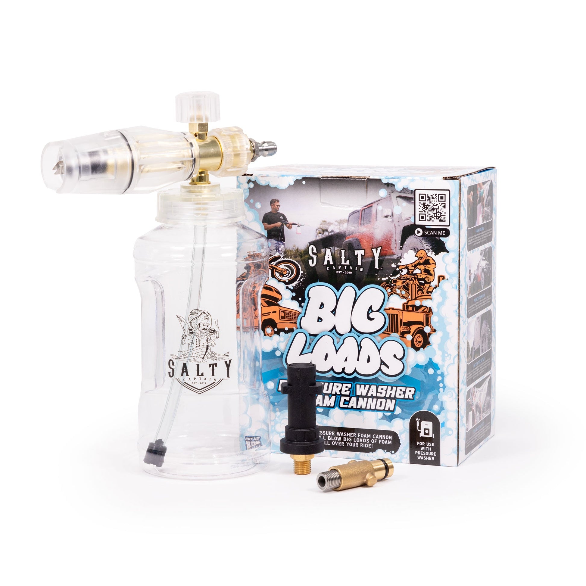 Salty Captain Foam Cannon - BIG LOADS