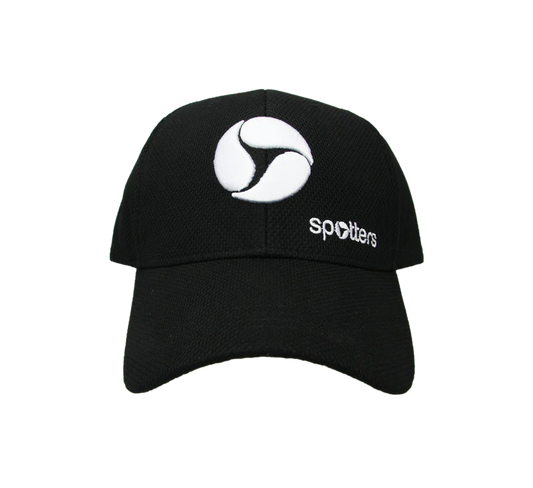 Spotters Black Baseball Cap