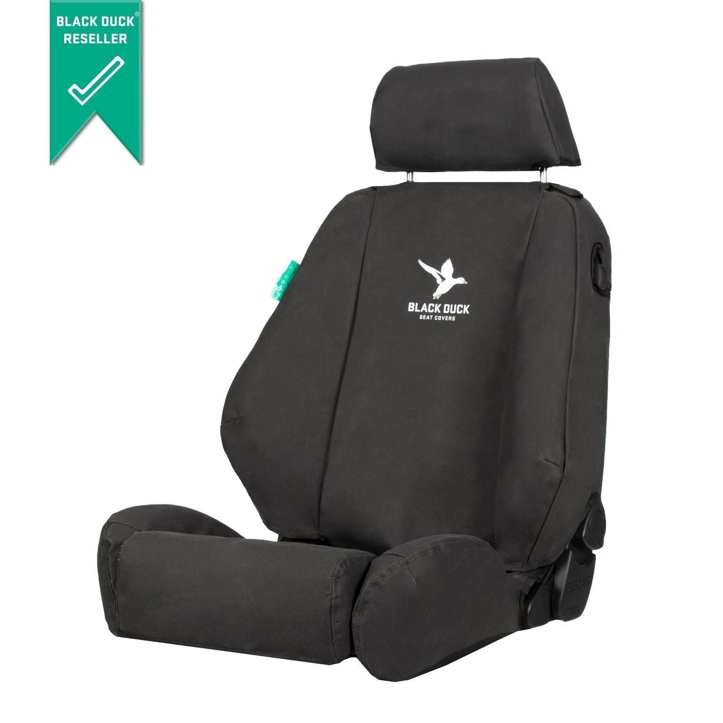 Ford Ranger (2022-2025) XLT MY22 New Generation onwards Black Duck® SeatCovers - FR222ABC FR22ABCDR FR227 FR22CON