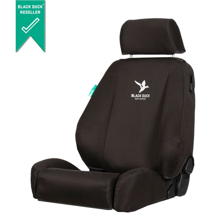 Toyota Landcruiser 200 Series (2007-2016) Altitude (PRE-2016) 7 SEATER Black Duck® SeatCovers - LC202SAABC LC200CON LC20SAABCDR LC207ALT
