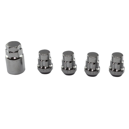 Nice Products Nice C6LOCK Wheel Nut Lock Set M14 X 1.5 Thread - Tapered Chrome