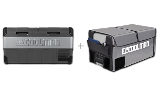 MyCoolman 'The Adventurer' 85 Litre Dual Zone Fridge + Insulated Cover