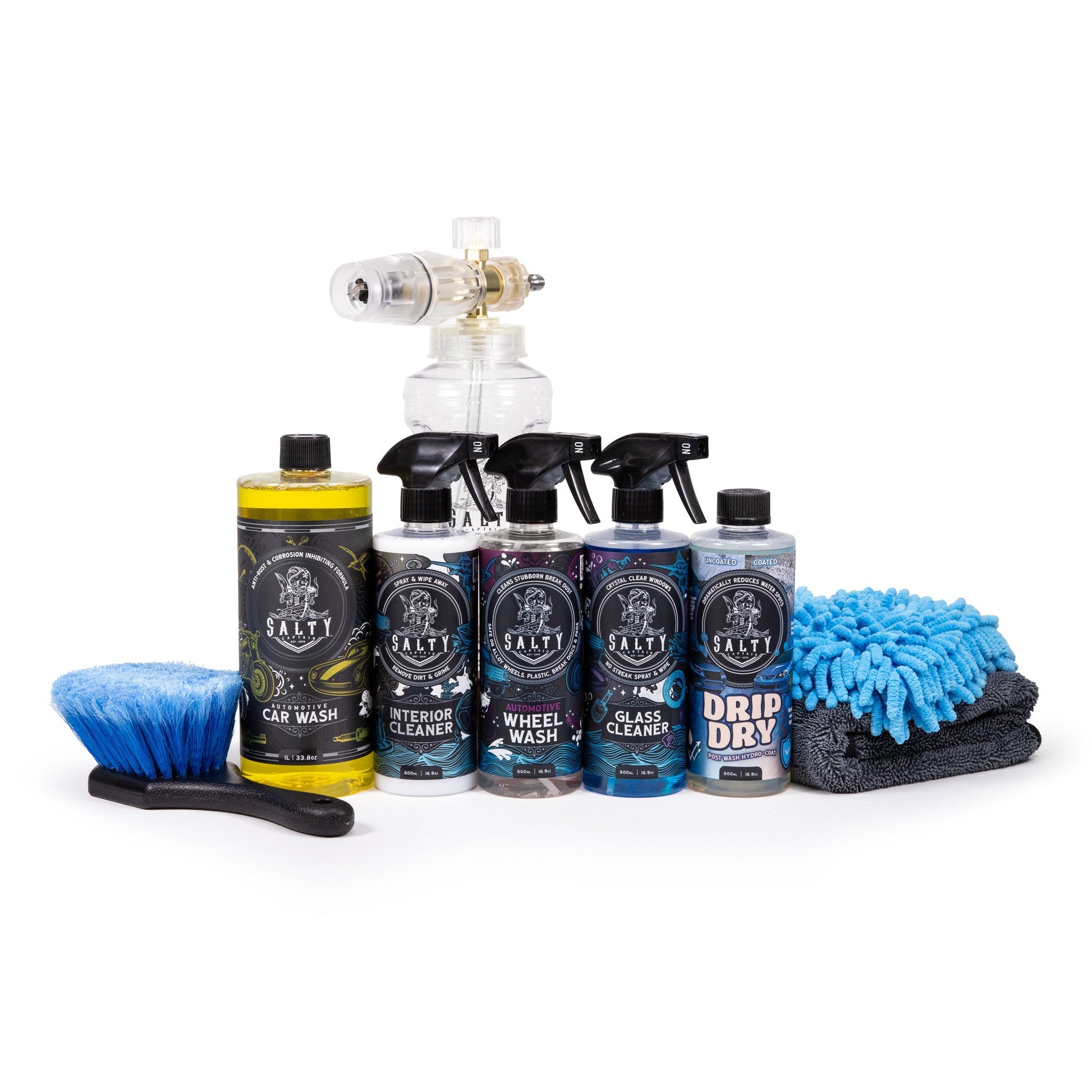 Salty Captain CAR ESSENTIAL CLEANING KIT (FOAM CANNON) 500ml