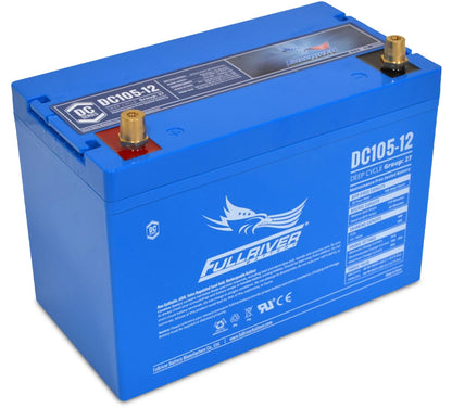 Fullriver DC 12V 105Ah AGM Battery