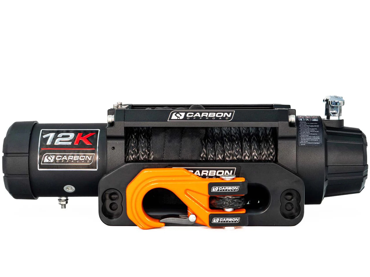 Carbon Offroad Carbon 12K - 12000lb Winch Orange