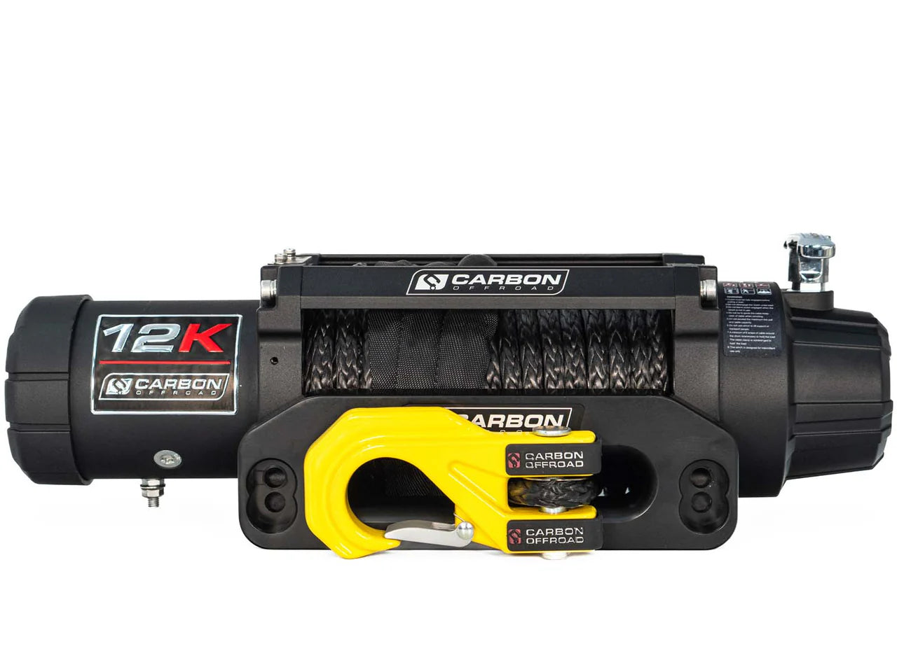 Carbon Offroad Carbon 12K - 12000lb Winch Yellow