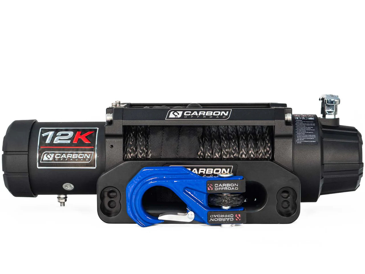 Carbon Offroad Carbon 12K - 12000lb Winch Blue