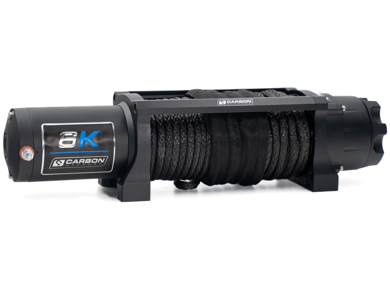 Carbon Offroad Long Drum 6000lb ATV/Small 4X4 Winch - CW - XD6L 4