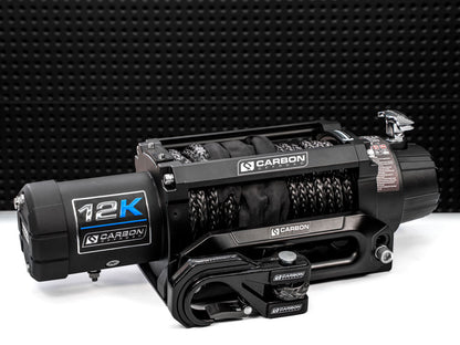 Carbon 12K - 12000lb Winch V3 with MegaPro Hook