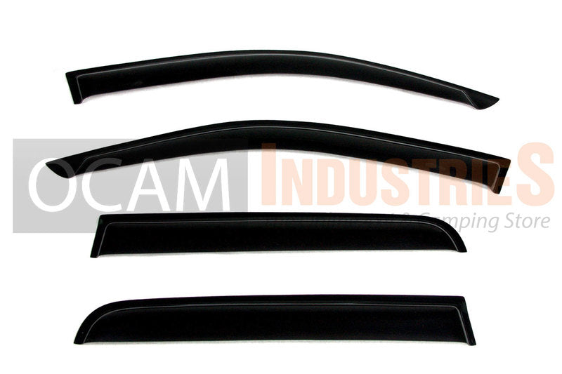 OCAM Weathershields For Toyota Hilux N70 2005-07/2011, Dual Cab SR SR5 Visors