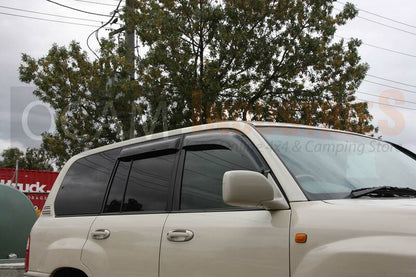 OCAM Weathershields For Toyota Landcruiser 100 105 Series 1998-07 Window Visors