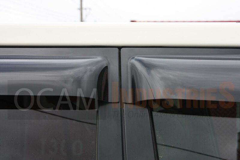 OCAM Weathershields For Toyota Landcruiser 100 105 Series 1998-07 Window Visors