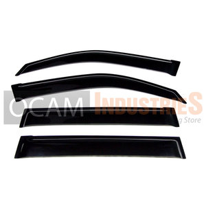 OCAM Weathershields For Toyota Landcruiser 200 Series 2007-2021 Window Visors