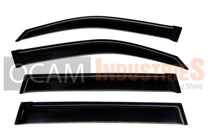 OCAM Weathershields For Toyota Landcruiser 200 Series 2007-2021 Window Visors