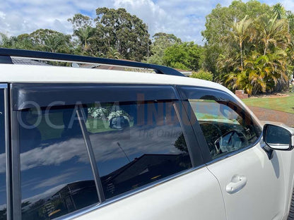 OCAM Weathershields For Toyota Landcruiser 300 Series 04/2021-On Window Visors