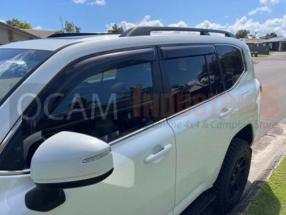 OCAM Weathershields For Toyota Landcruiser 300 Series 04/2021-On Window Visors