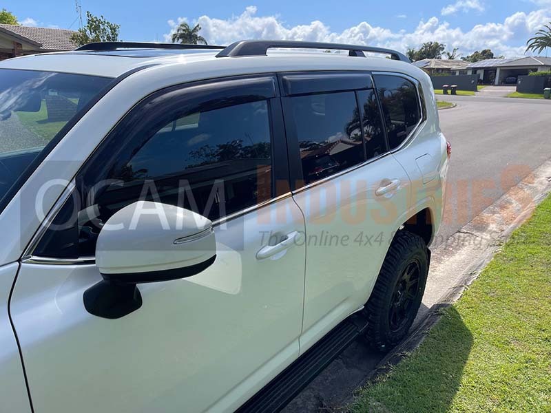 OCAM Weathershields For Toyota Landcruiser 300 Series 04/2021-On Window Visors