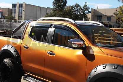 OCAM Weathershields for Nissan Navara NP300 D23 07/2015-2025, 4-pce Window Visors