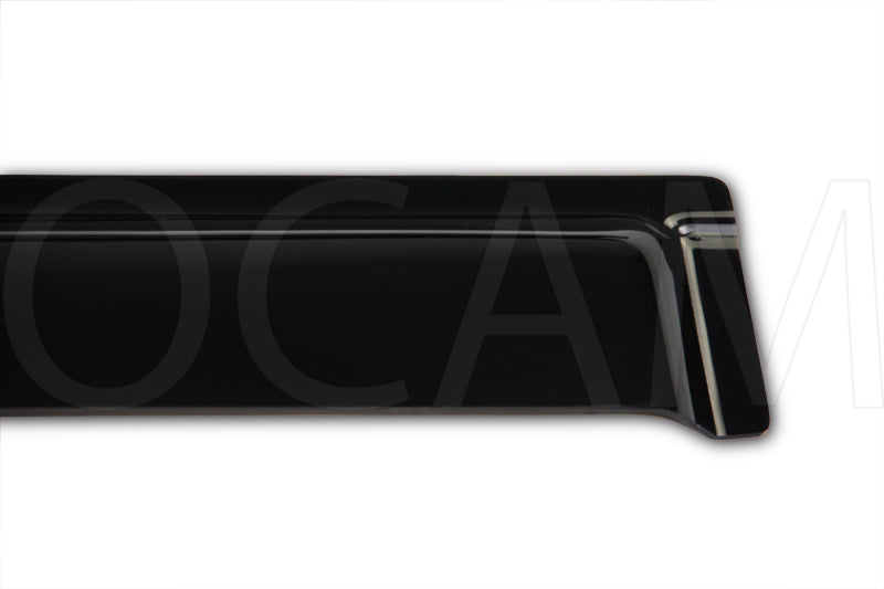 OCAM Weathershields for Nissan Navara NP300 D23 07/2015-2025, 4-pce Window Visors