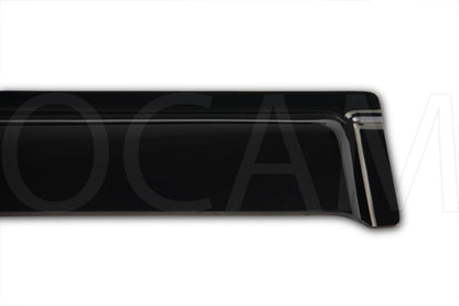 OCAM Weathershields for Nissan Navara NP300 D23 07/2015-2025, 4-pce Window Visors