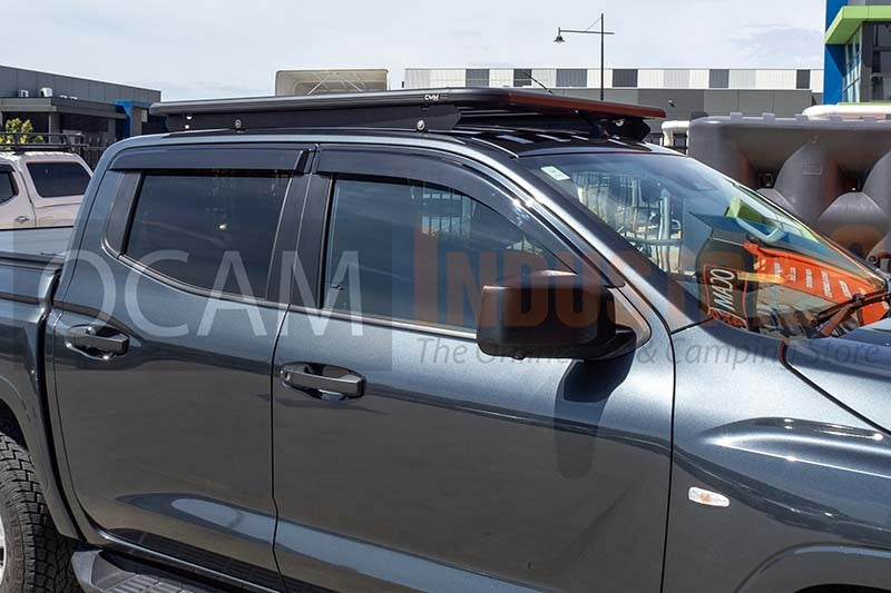 OCAM Weathershields for Mitsubishi Triton Next Generation MV 02/2024 Dual Cab Window Visors