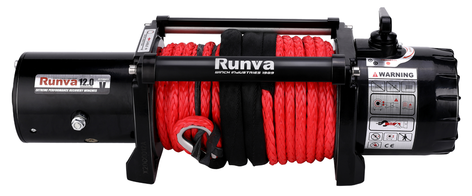 Runva Runva EWV12000 Ultimate 12V Electric Winch with Synthetic Rope Default Title