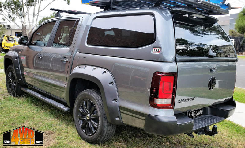 Kut Snake Flares Front & Rear Set for Volkswagen Amarok 01/2010-04/2023 ABS Full Set (Code #37)