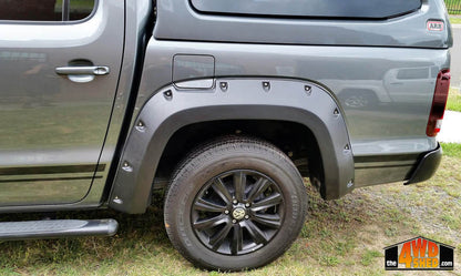 Kut Snake Flares Front & Rear Set for Volkswagen Amarok 01/2010-04/2023 ABS Full Set (Code #37)