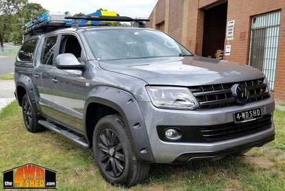 Kut Snake Flares Front & Rear Set for Volkswagen Amarok 01/2010-04/2023 ABS Full Set (Code #37)