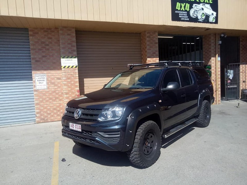 Kut Snake Flares Front & Rear Set for Volkswagen Amarok 01/2010-04/2023 ABS Full Set (Code #37)