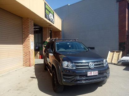 Kut Snake Flares Front & Rear Set for Volkswagen Amarok 01/2010-04/2023 ABS Full Set (Code #37)