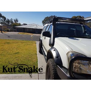 Kut Snake Flares Front & Rear Set for Holden Rodeo RA 2007-2008 ABS (Code #58/58)