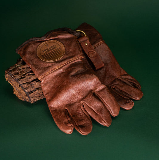 Handmade Leather Fire Gloves