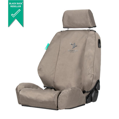 Ford Ranger (2022-2025) XLT MY22 New Generation onwards Black Duck® SeatCovers - FR222ABC FR22ABCDR FR227 FR22CON