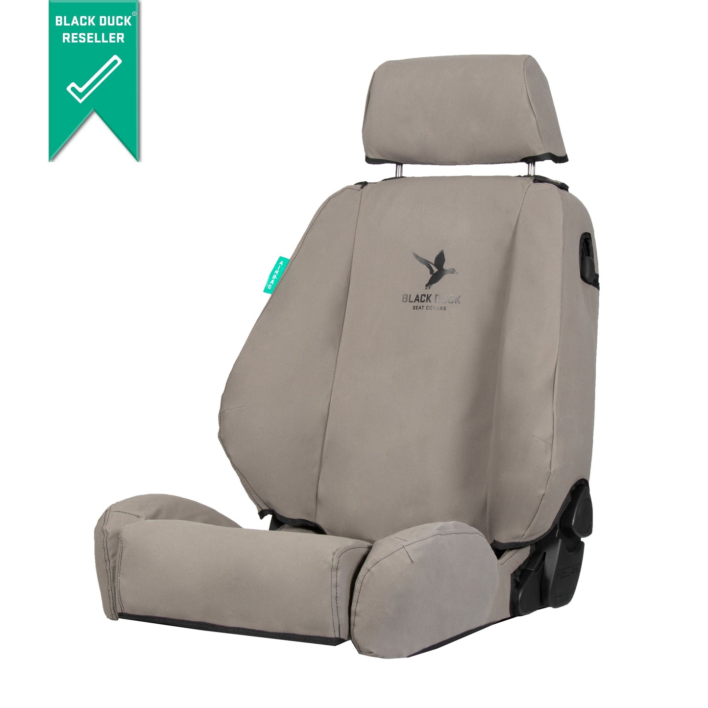 Ford Ranger (2022-2025) XLT MY22 New Generation onwards Black Duck® SeatCovers - FR222ABC FR22ABCDR FR227 FR22CON