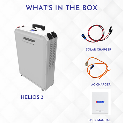 SR Portables Helios 3 - 3430Wh, 3000W Inverter