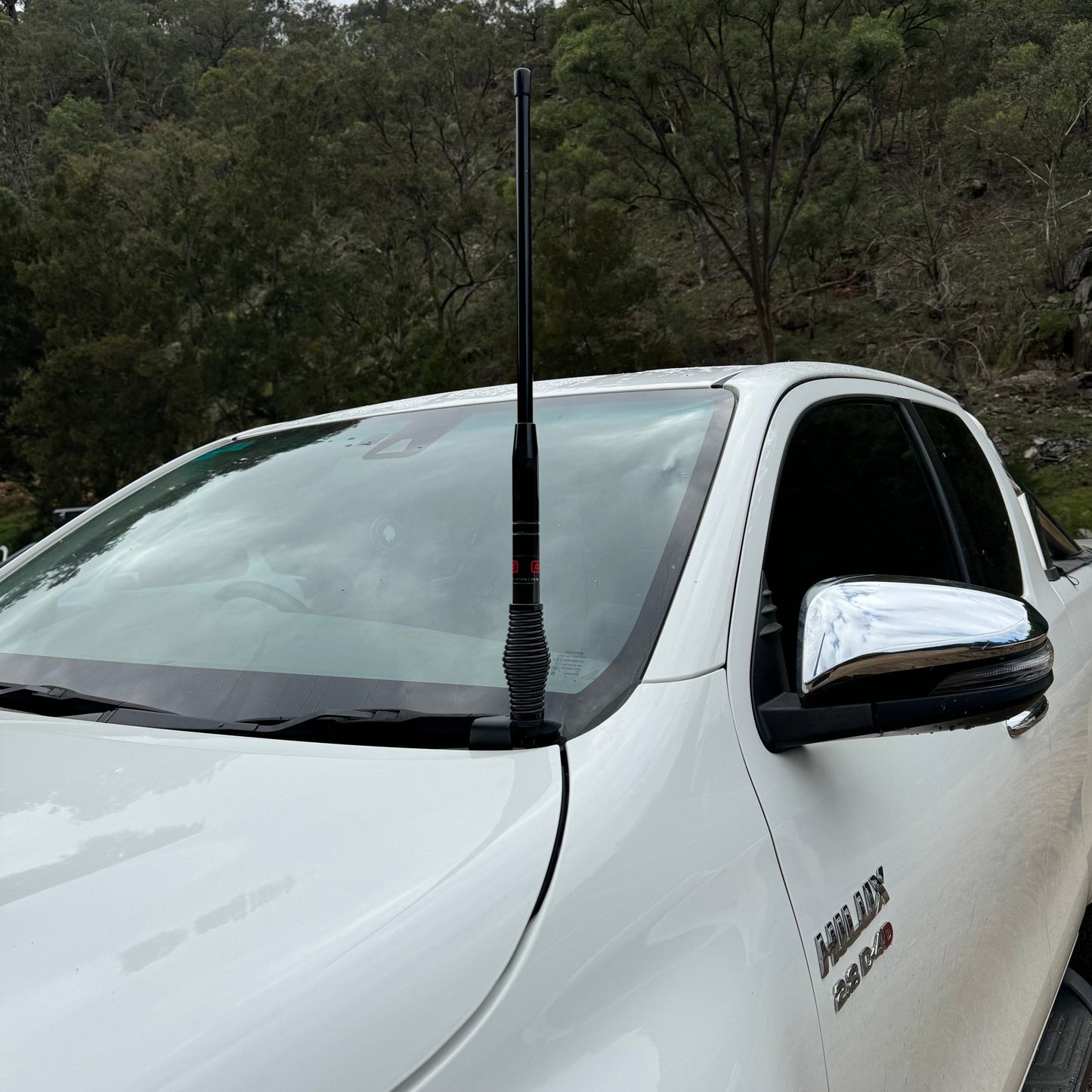 Toyota Fortuner 2015+ & Hilux N80 2015-2025.5 Bonnet Aerial UHF Antenna Bracket 003-BB