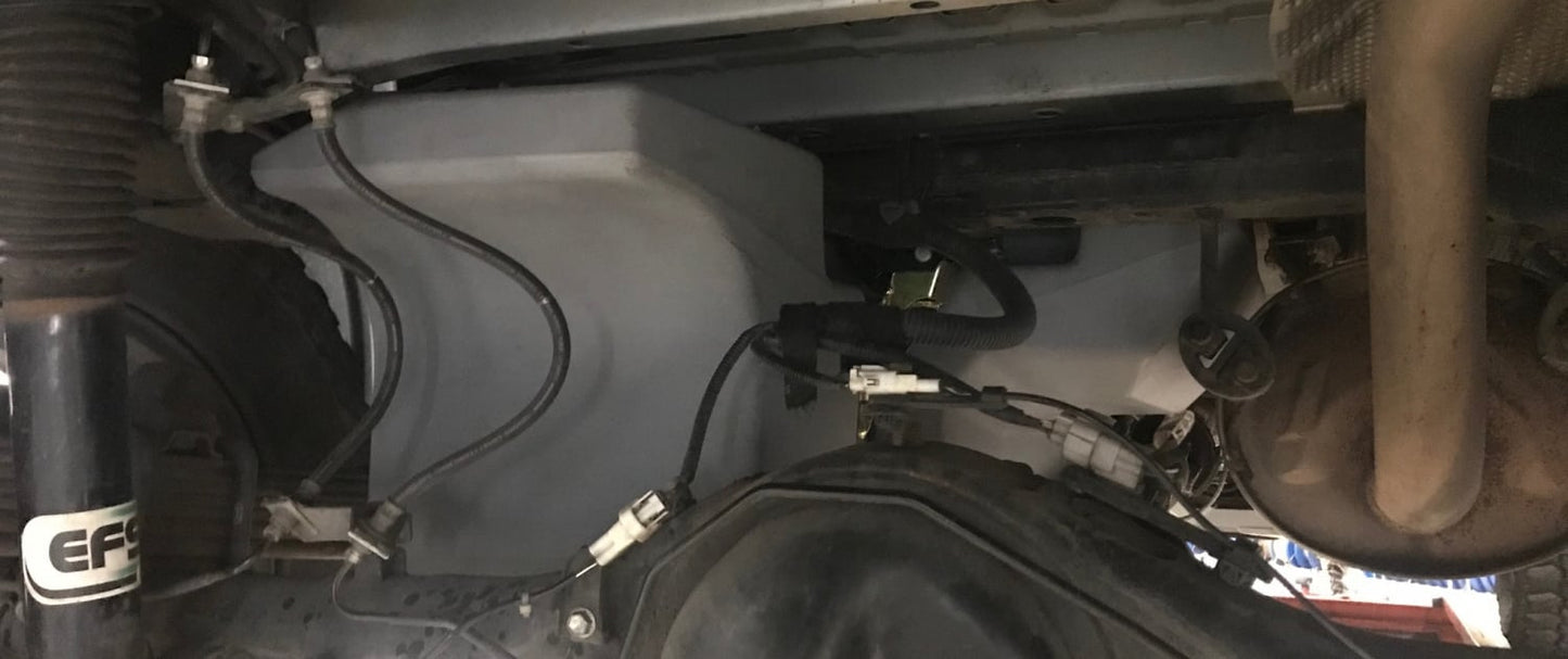 145 LITRE POLY REPLACEMENT LONG RANGE FUEL TANKto suit TOYOTA HILUX - 2015-PRESENT - ALL MODELS- 4WD- DIESEL ONLY - 48V MODLES